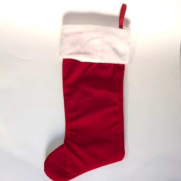 Disney Mickey Mouse Red Christmas Stocking 18" Holiday - Picture 2 of 3